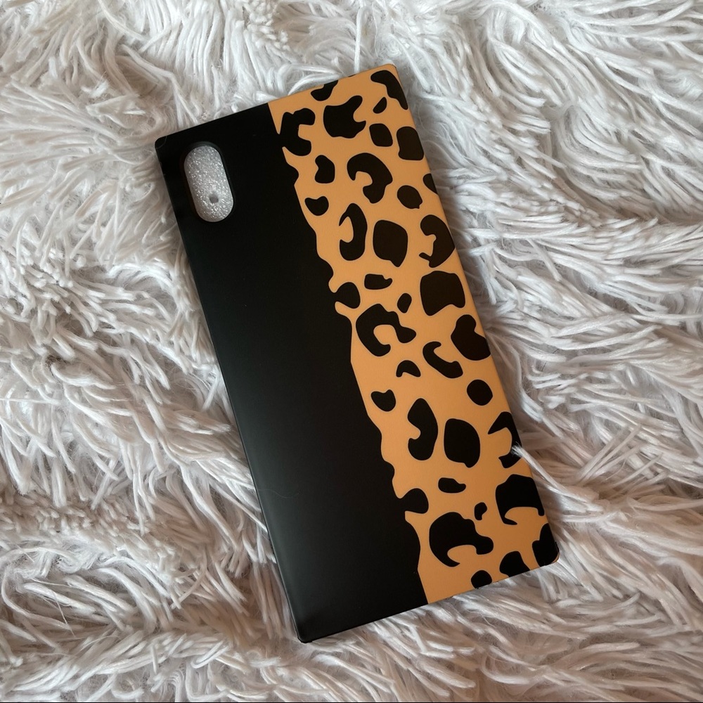 iPhone XS Max - Leopard Square Case